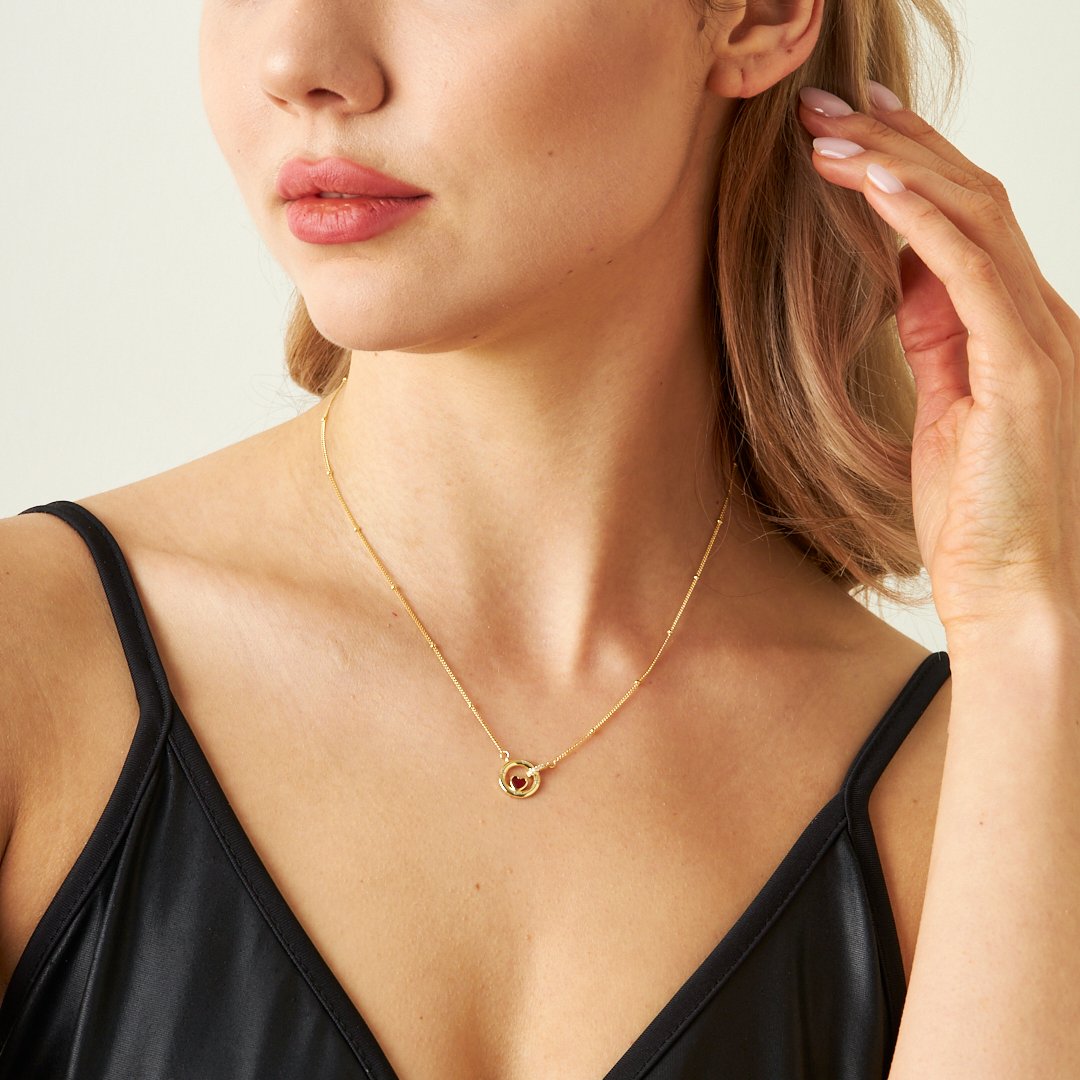 Bulk Kette Halskette mit Rahmen Herz