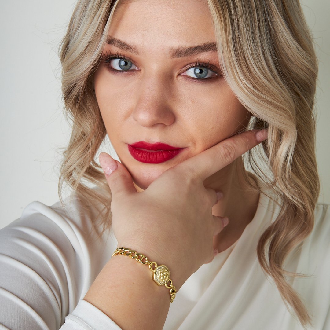 Sechseckiges Gourmet Armband