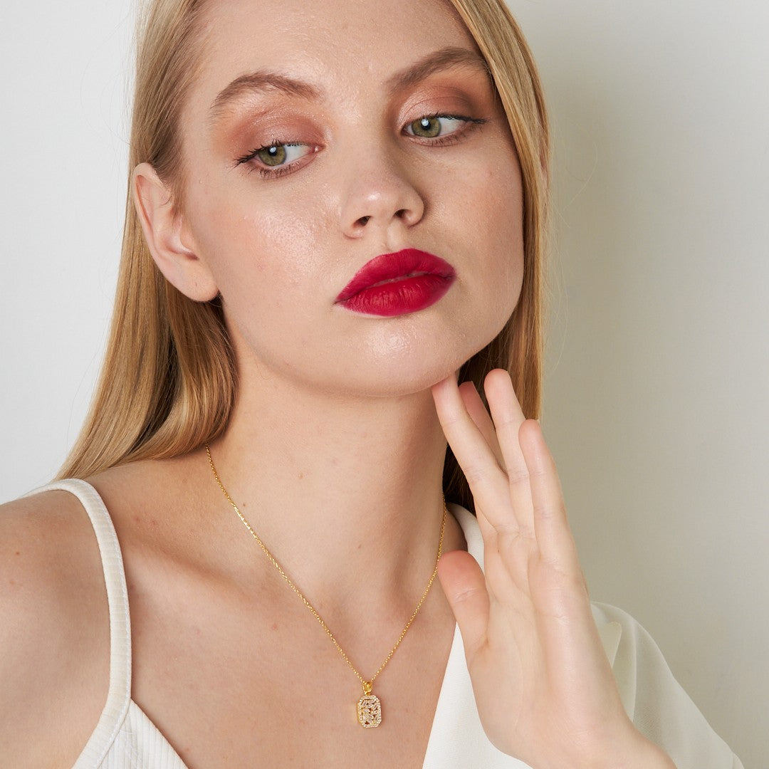 Baguette Welt Halskette