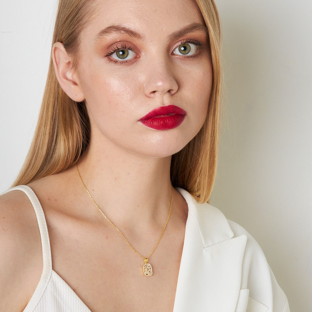 Baguette Welt Halskette