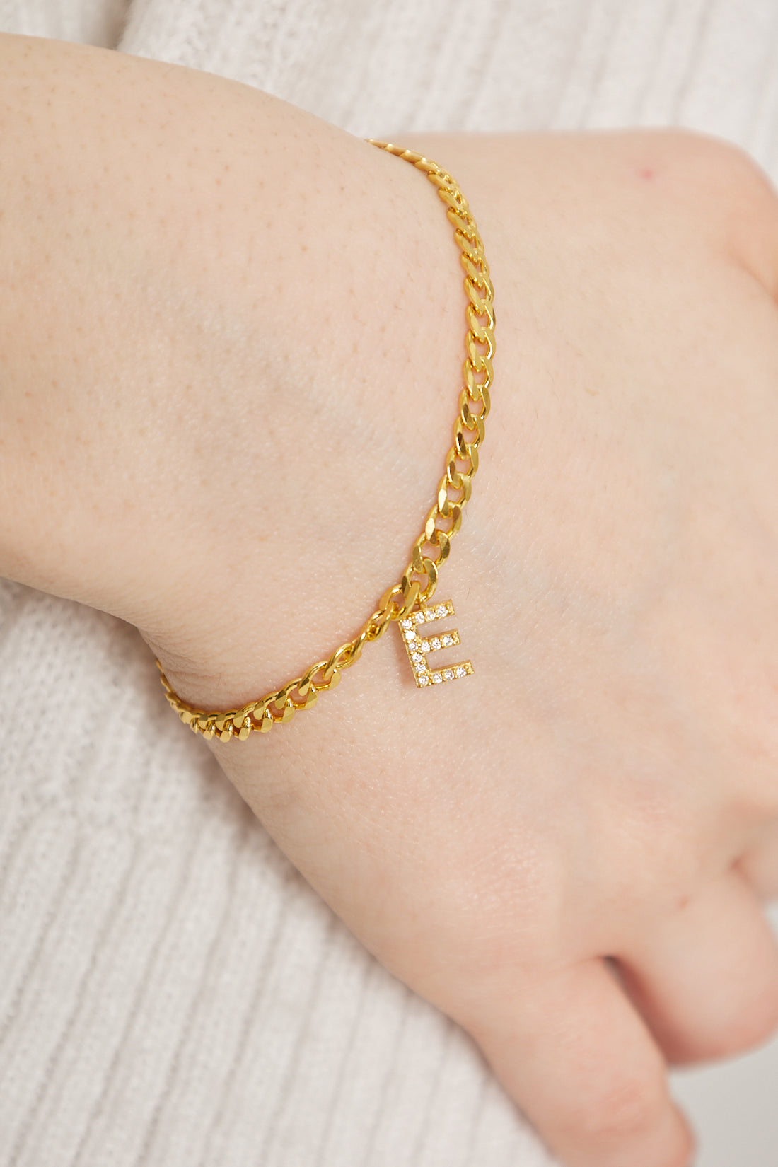 Letter Chain Couple Armband