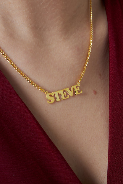 Gurmet Kette Name Halskette