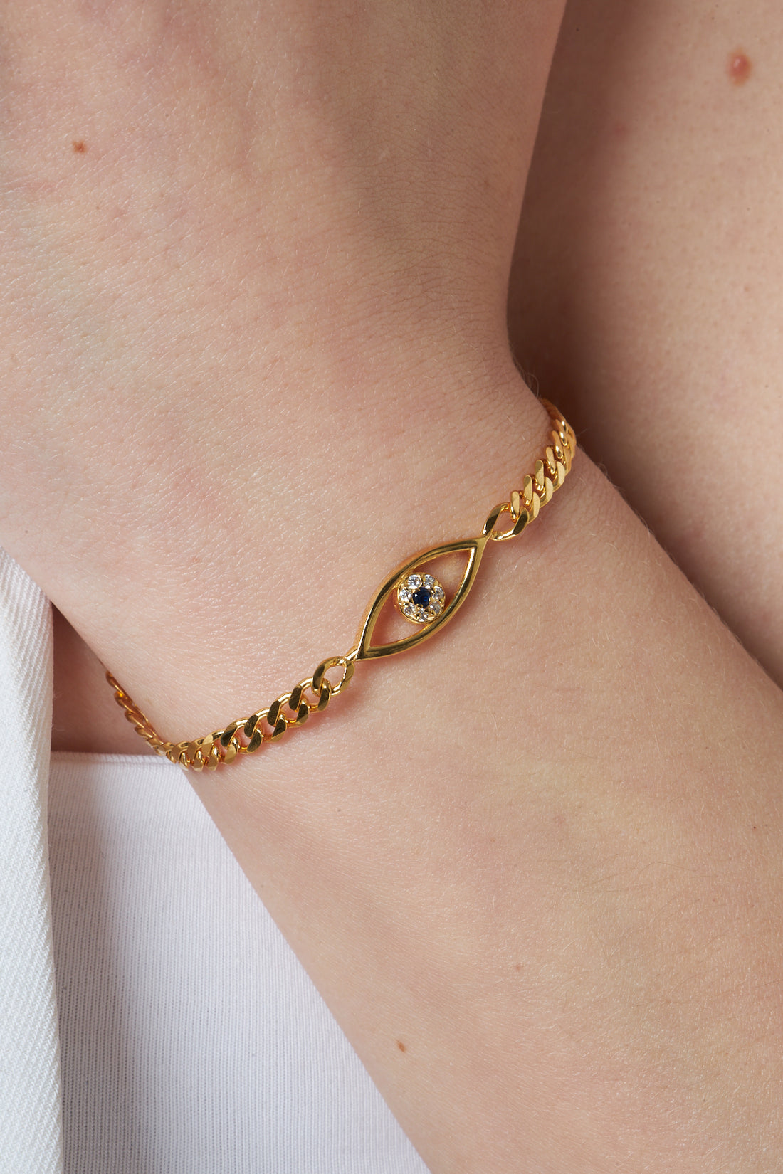 Augenkette Armband