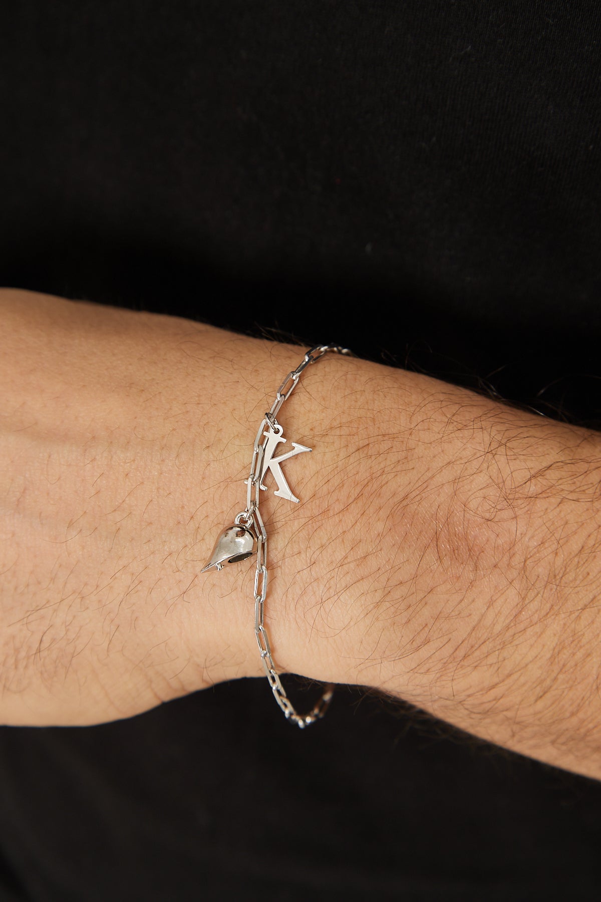 Magnetisches Herz Buchstaben Paar Armband