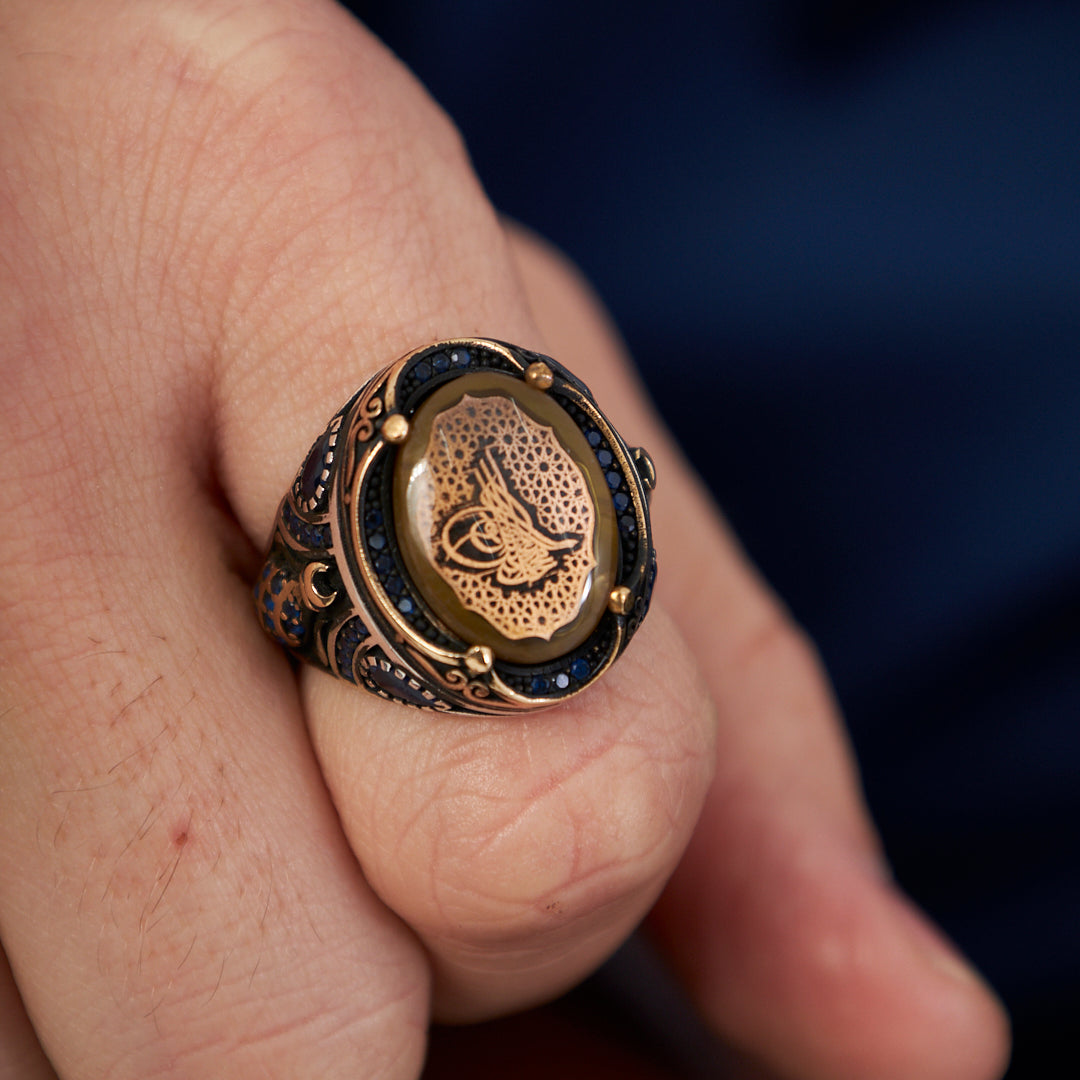 Ottoman monogramm ring