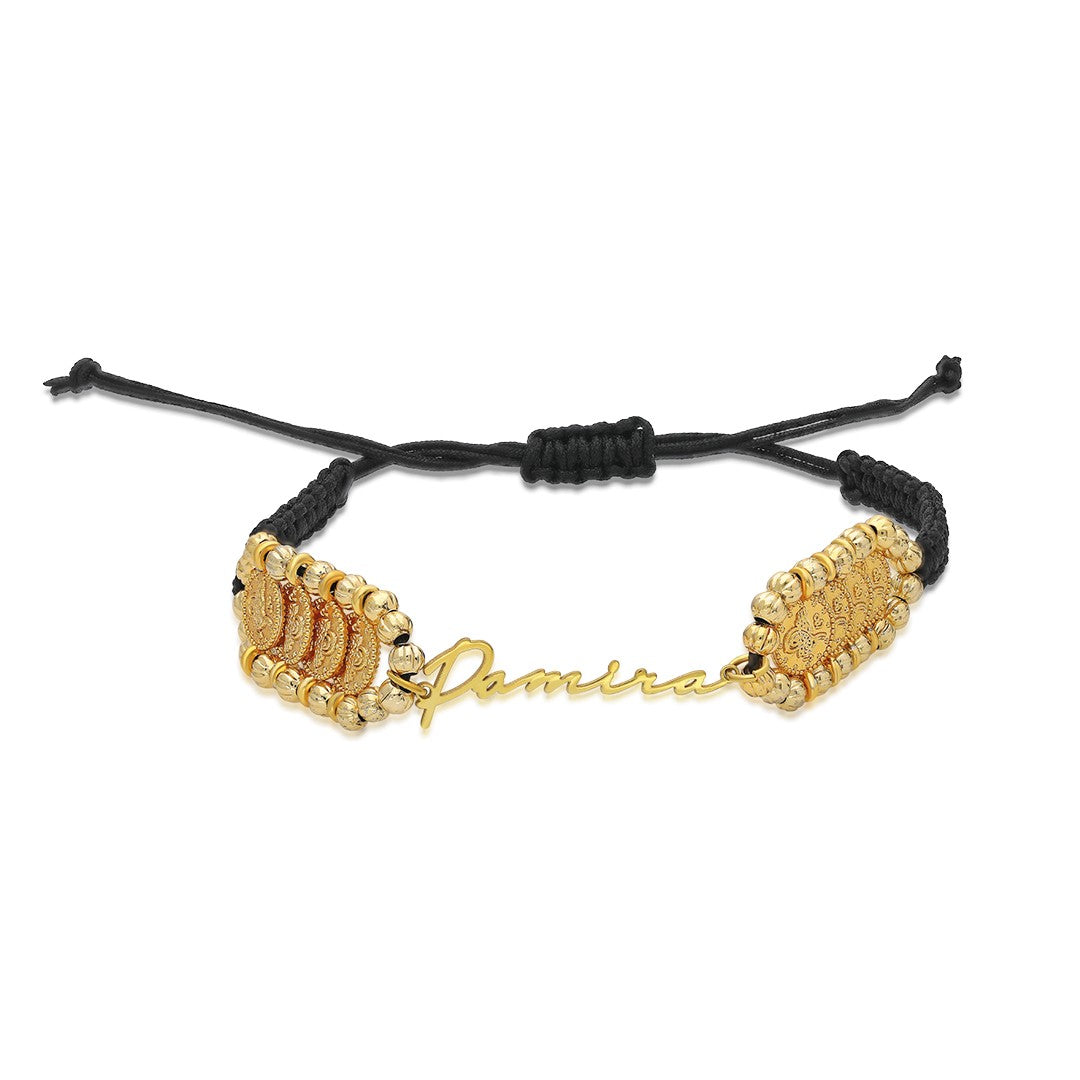 Name Bracelet - Rope Bracelet with Monogrammed Name