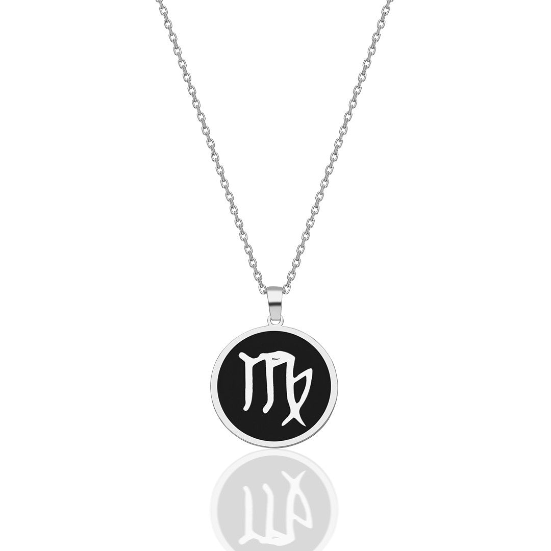 Colorful Virgo Horoscope Necklace