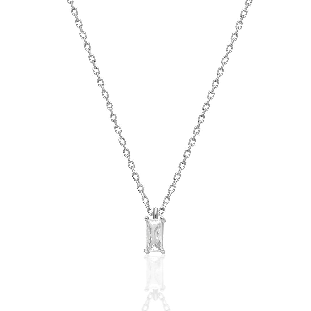 Diamant Passion Baguette Halskette