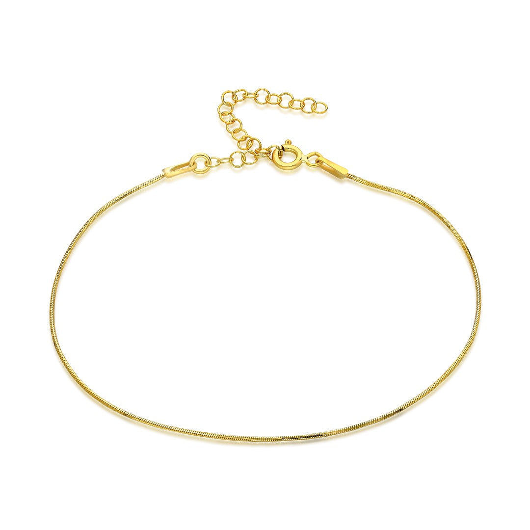 14K GOLD Tondo Kettenarmband