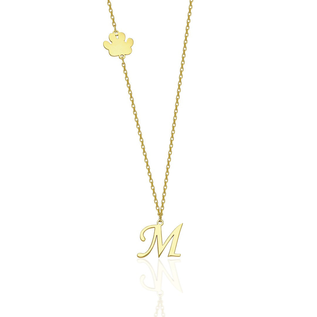 Name Necklace - Nitialen Necklace with Symbol