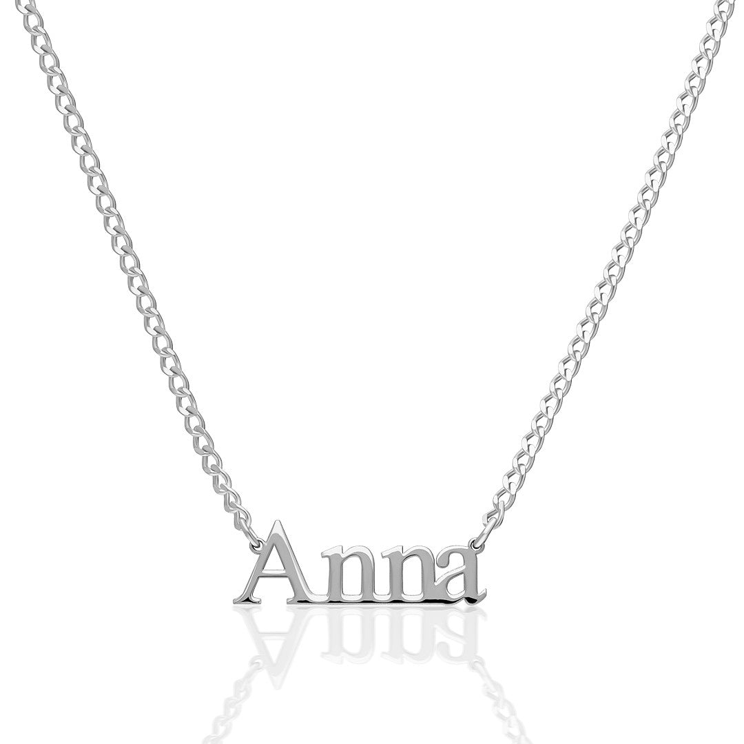 Name Necklace -Reflection Name Necklace