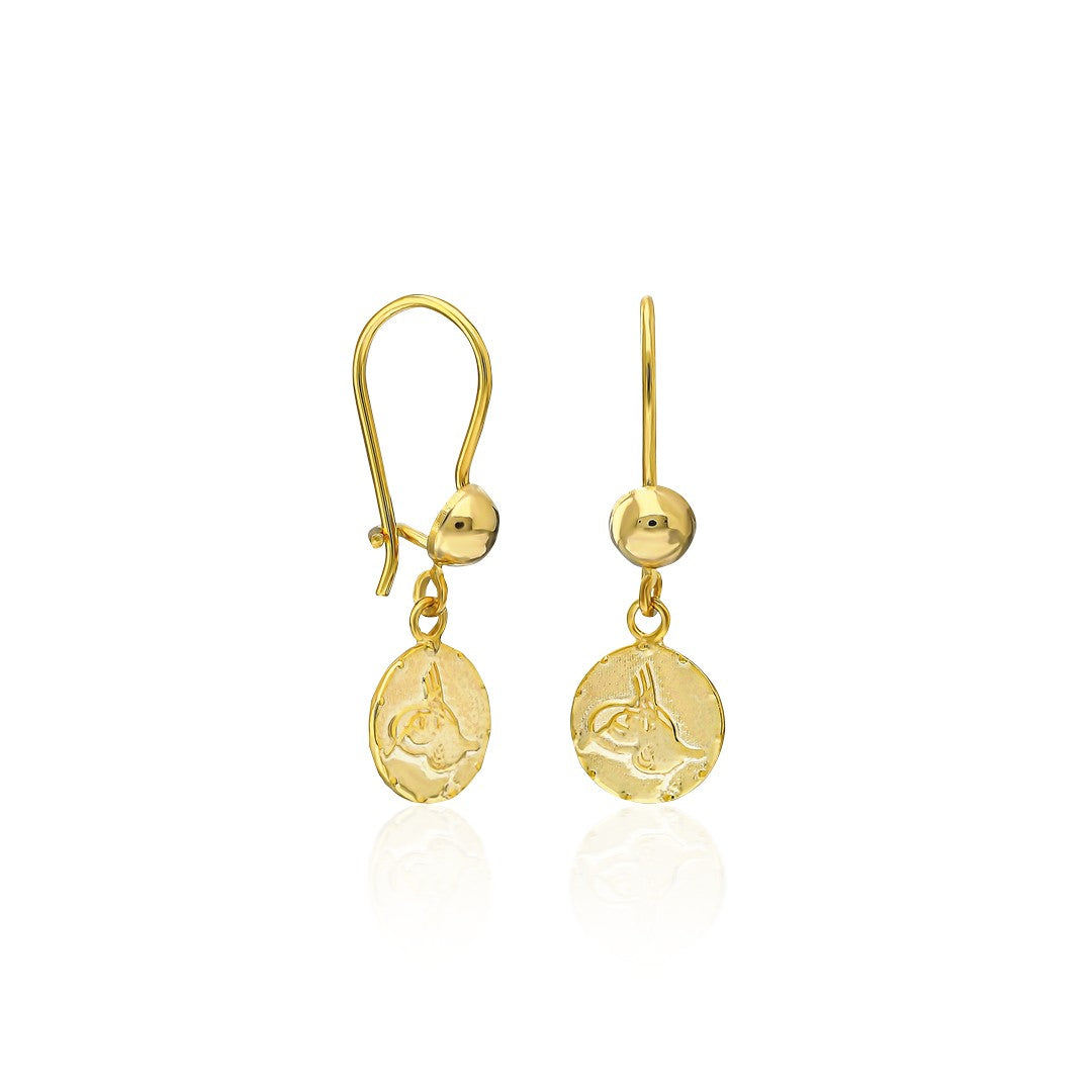 Simple Tugra Earrings