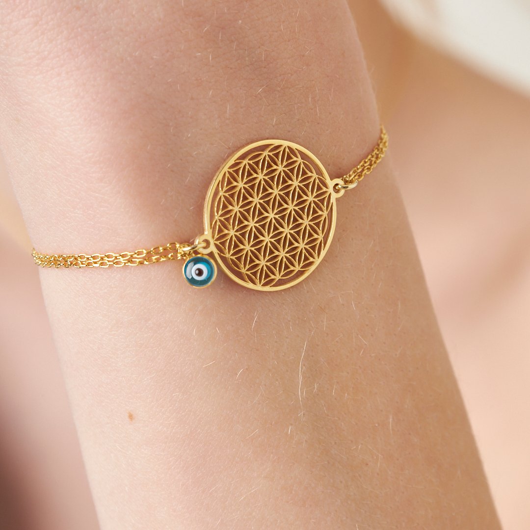 Evil Eye Life Flower Set