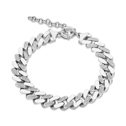 Half Gourmet Zirconium Bracelet