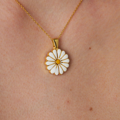 Name Necklace - Daisy Necklace with Name