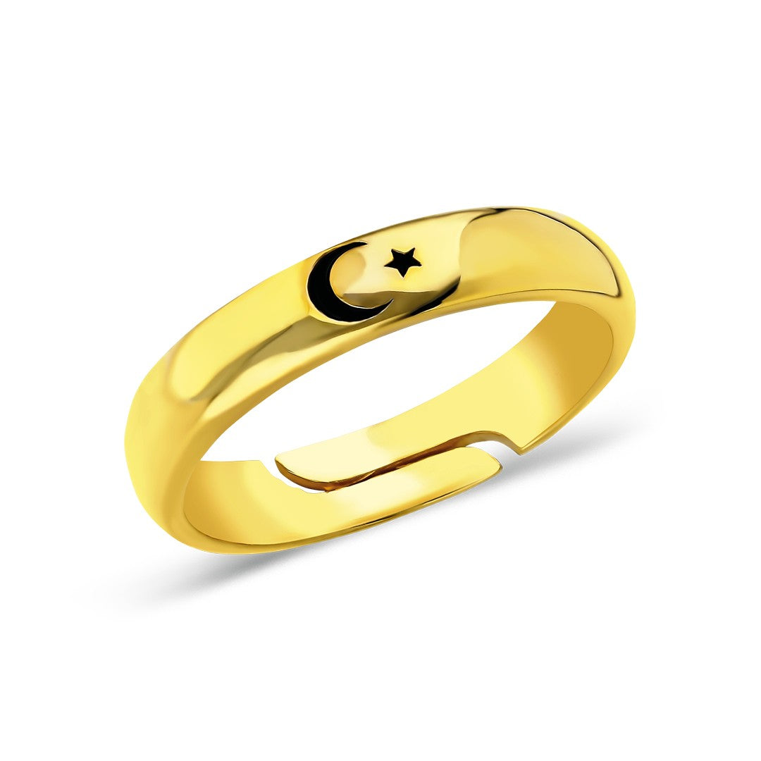 moon star ring