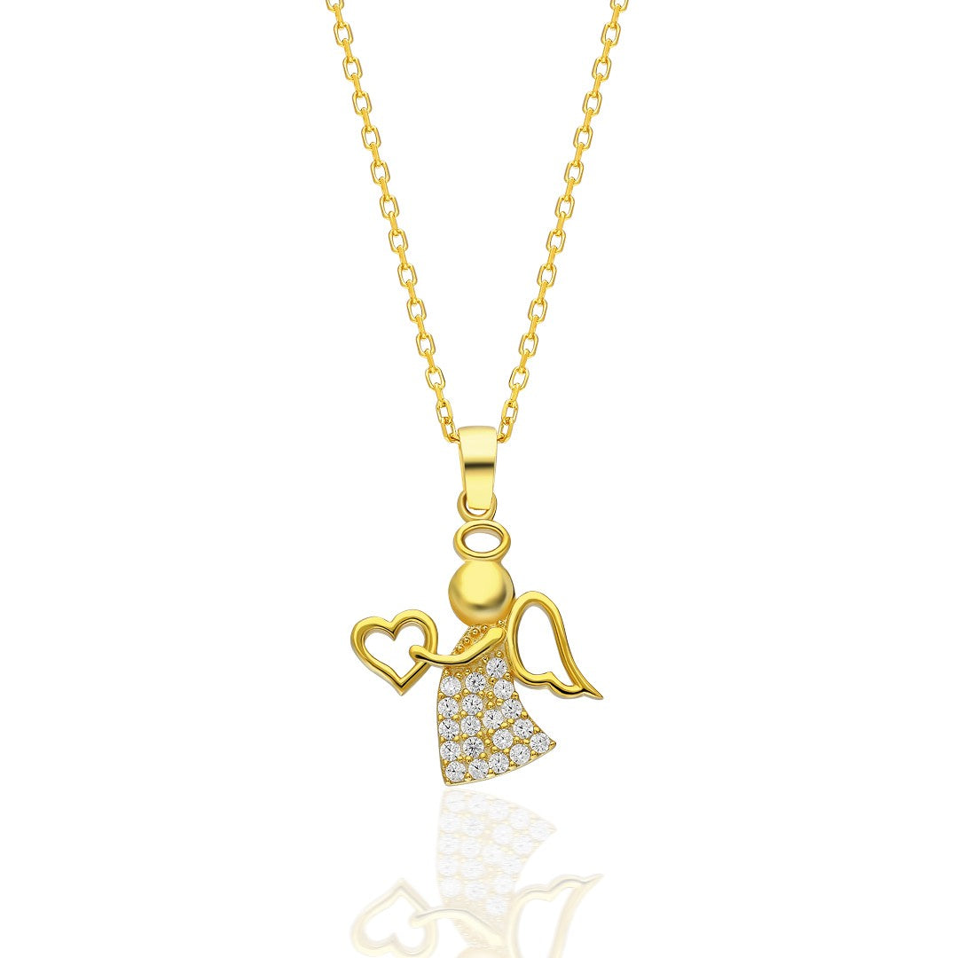 angel heart necklace