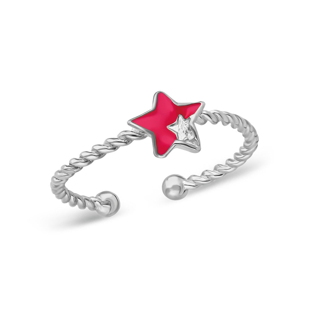 Intertwined Star Ring