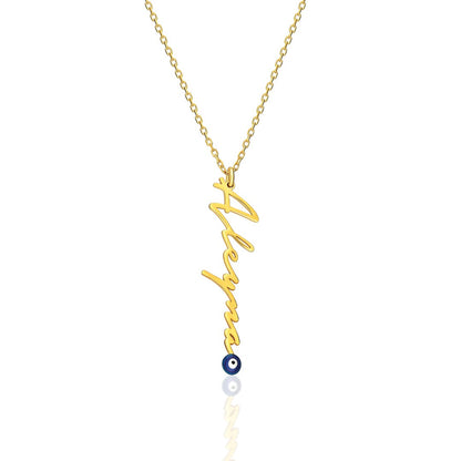 signature evil eye necklace