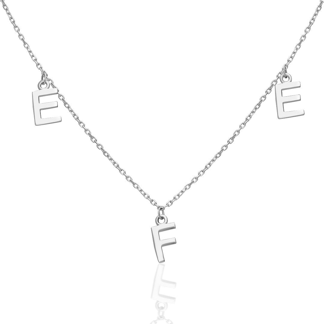 Name Necklace -Simple Necklace with Name Inscription