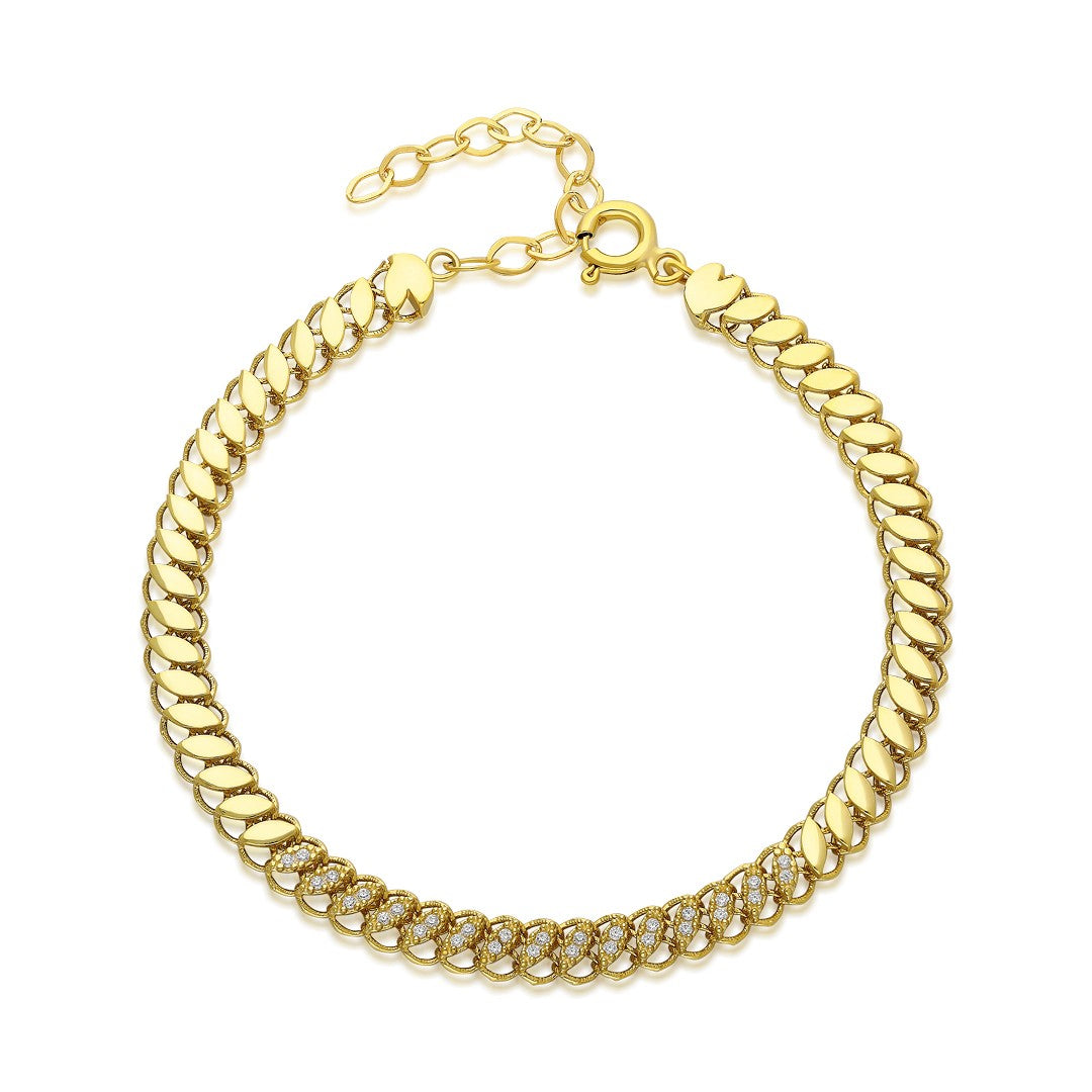 Oval Chain Bracelet