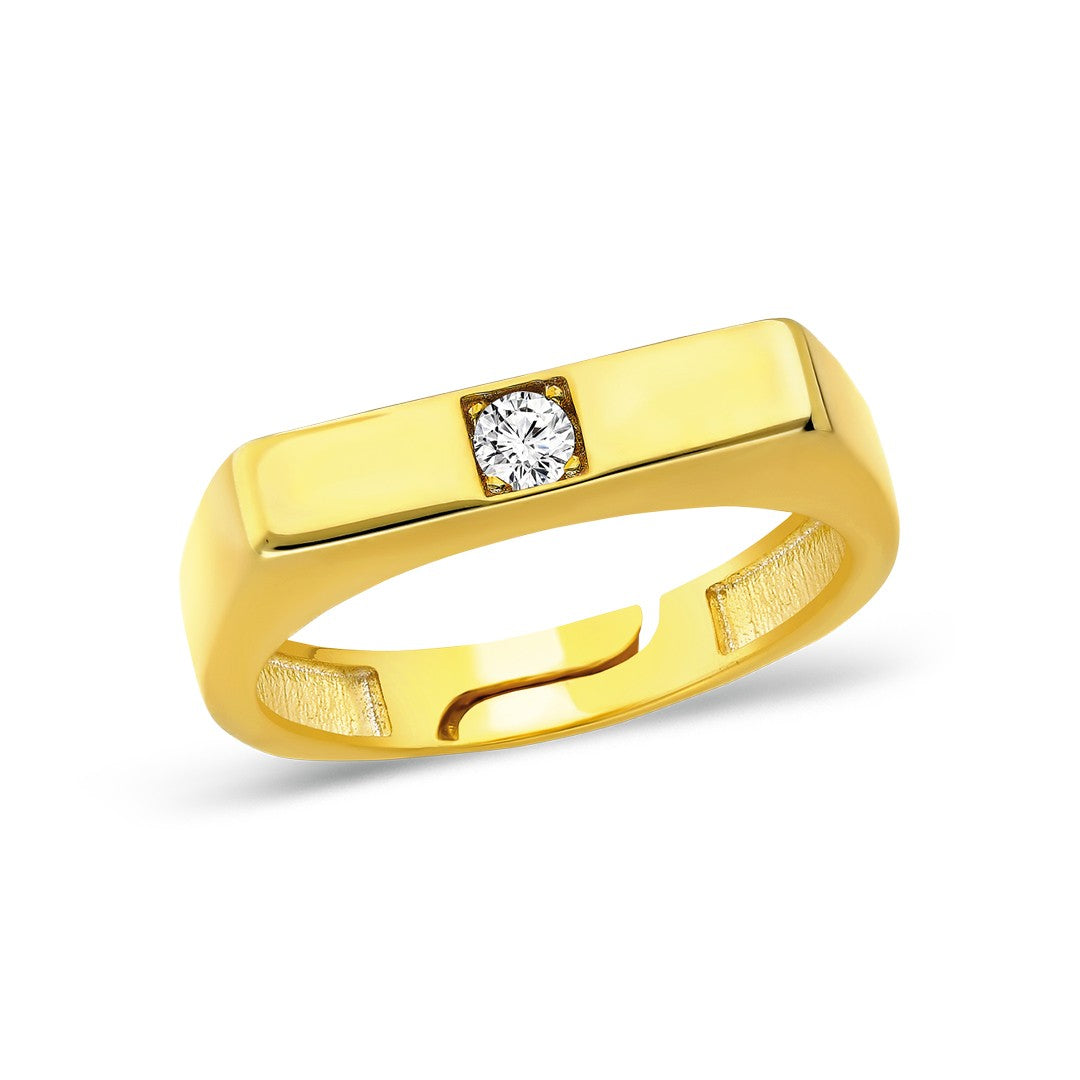 Basic solitaire ring