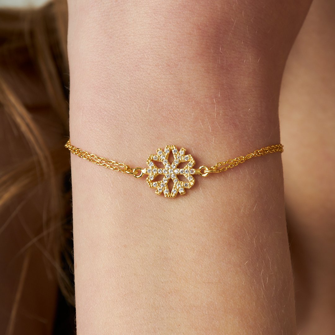 snowflake bracelet