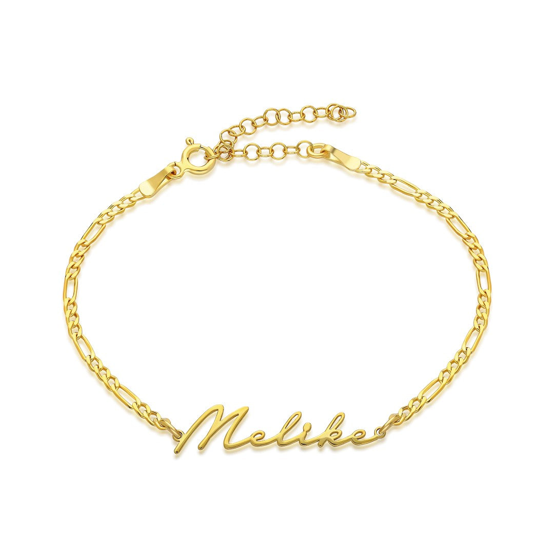 14K GOLD signature bracelet