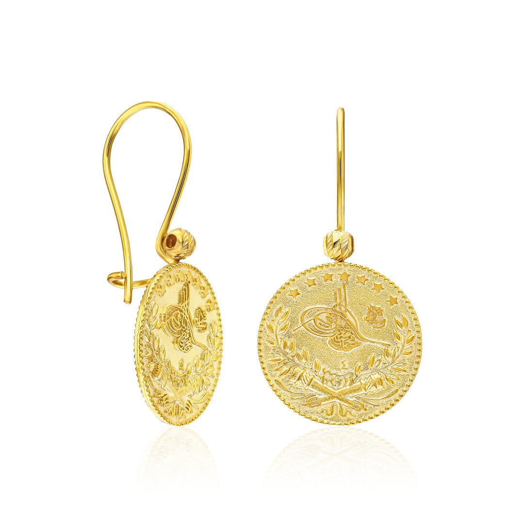 Dorica tughra earrings