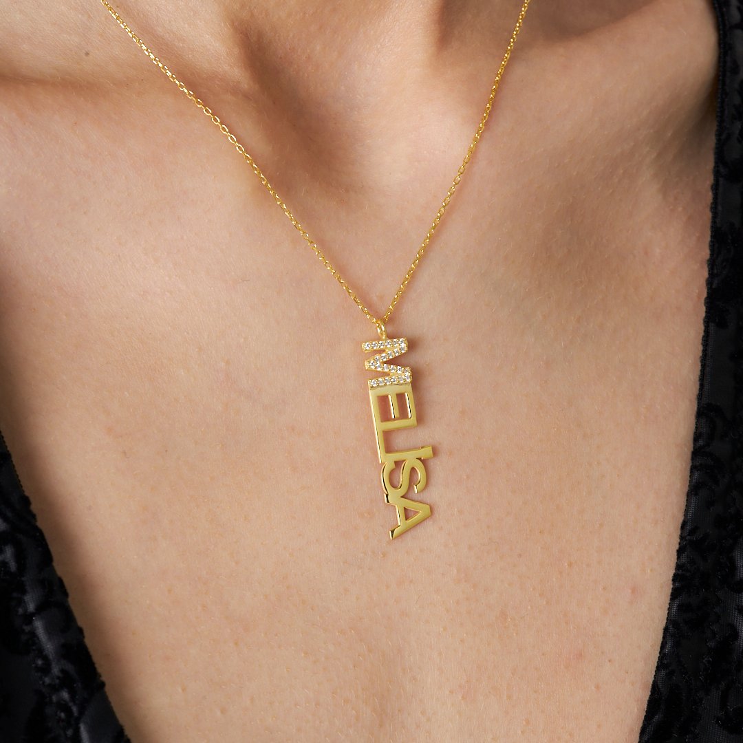 Name Necklace - Initial Letter Name Necklace