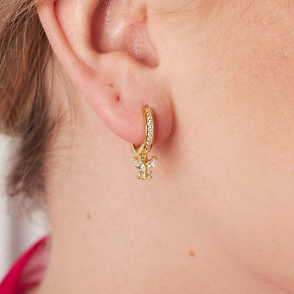 Mını butterfly earrings