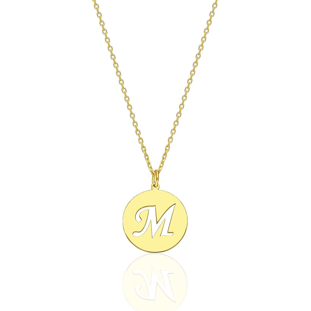 Name Necklace - Monogram Letter Necklace