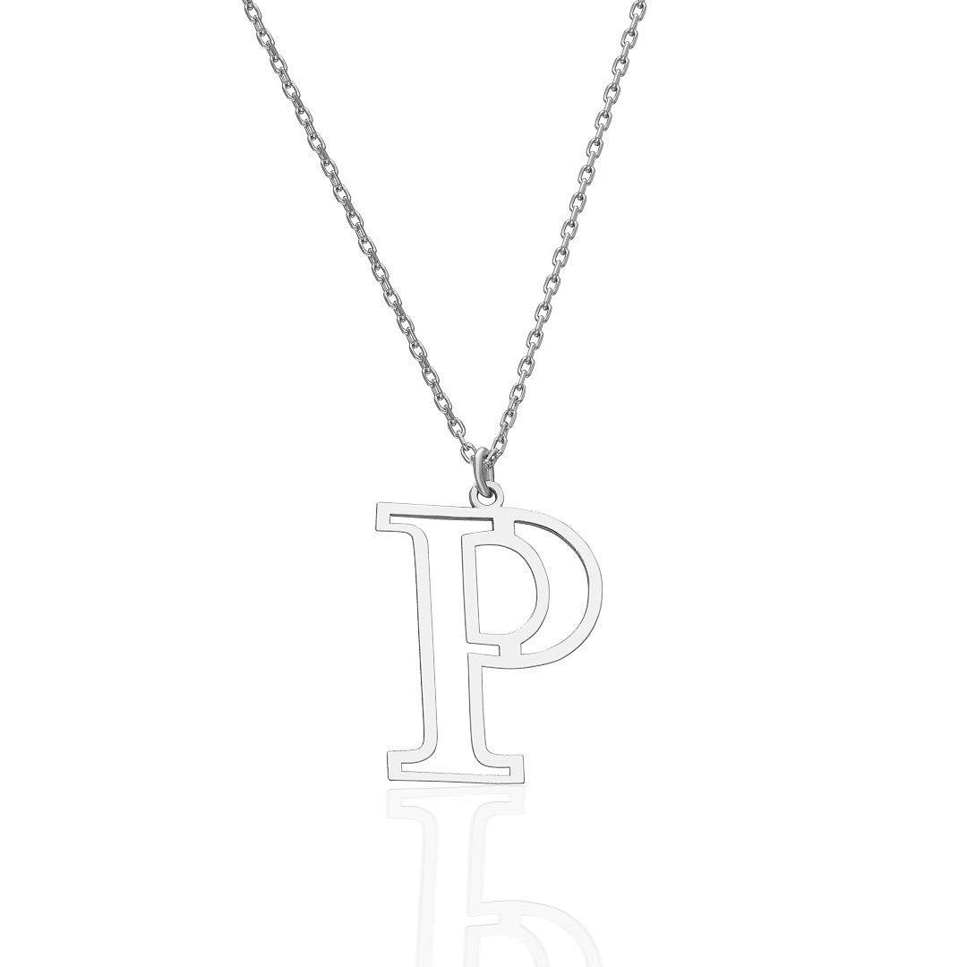 Name Necklace - Letter Necklace without Stones