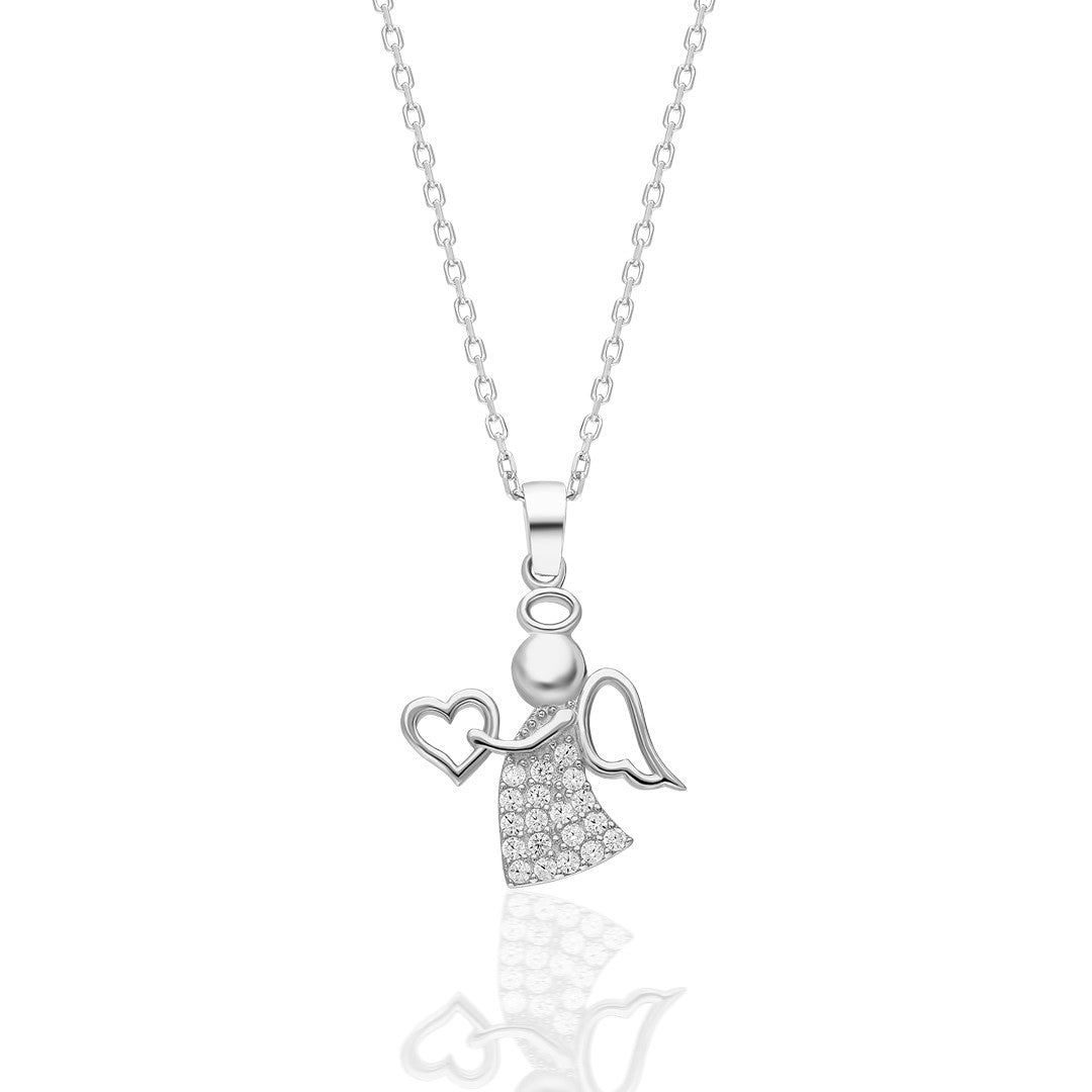 angel heart necklace