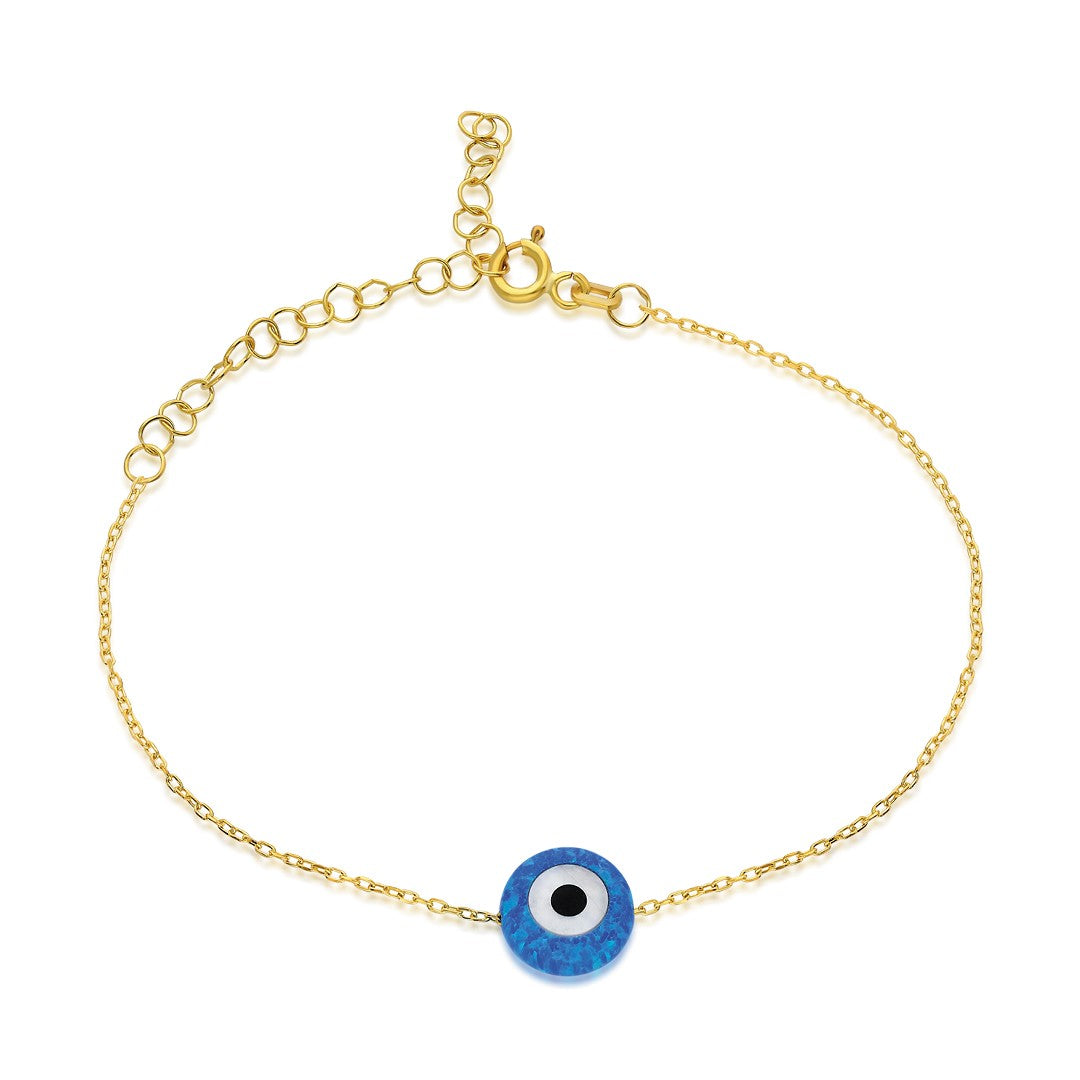 Original Opal evil eye bracelet