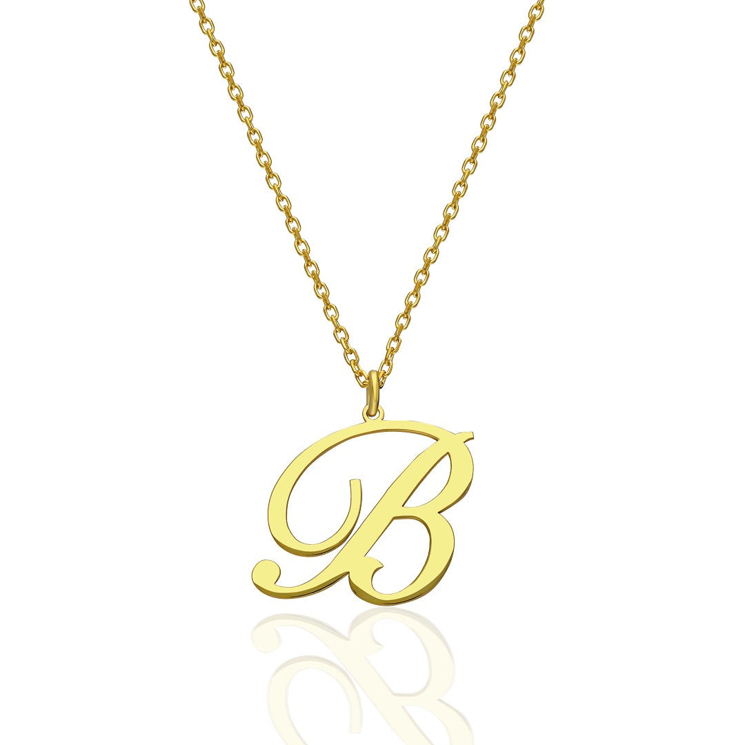 Name Necklace - Necklace with twisted letters